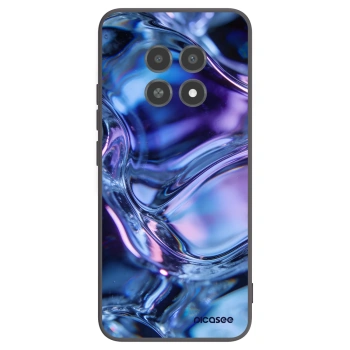 Picasee husă neagră din silicon pentru Realme 12X - Iris liquid