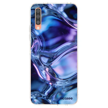 Picasee husă transparentă din silicon pentru Samsung Galaxy A70 A705F - Iris liquid