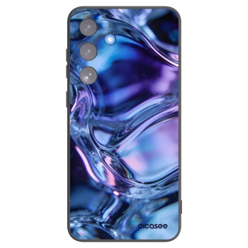 Picasee husă neagră din silicon pentru Samsung Galaxy S25 FE 5G - Iris liquid