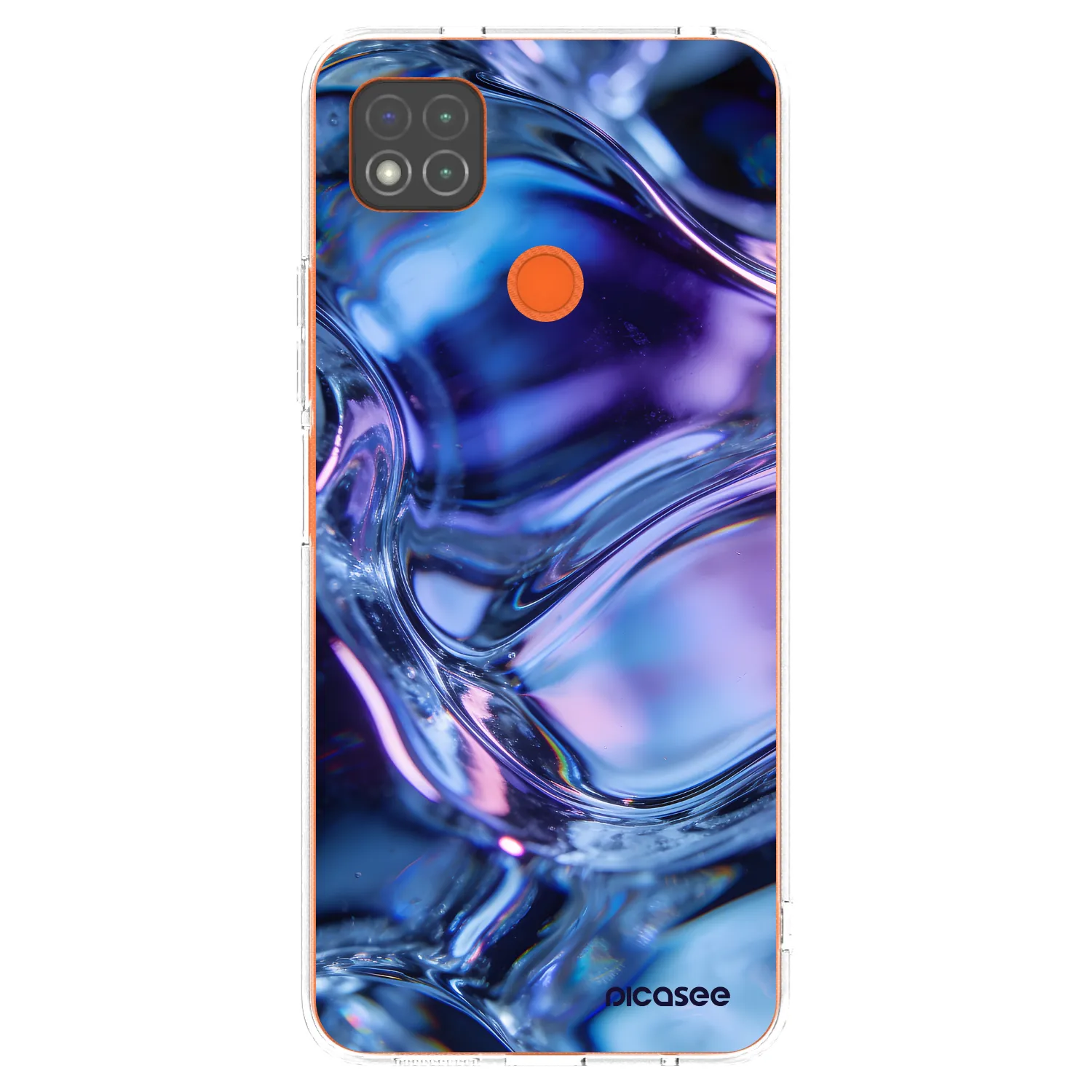 Picasee husă transparentă din silicon pentru Xiaomi Redmi 9C - Iris liquid