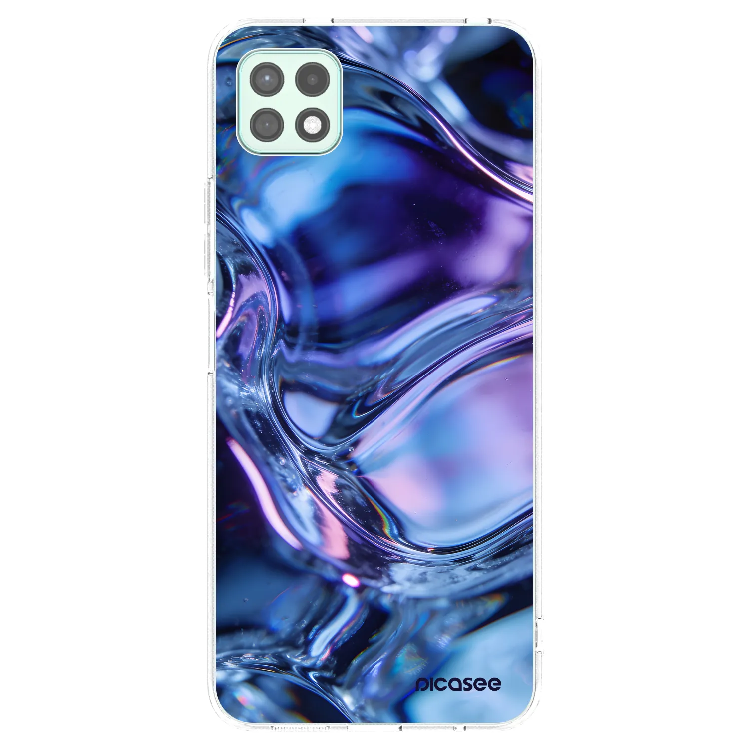 Picasee husă transparentă din silicon pentru Samsung Galaxy A22 A226B 5G - Iris liquid