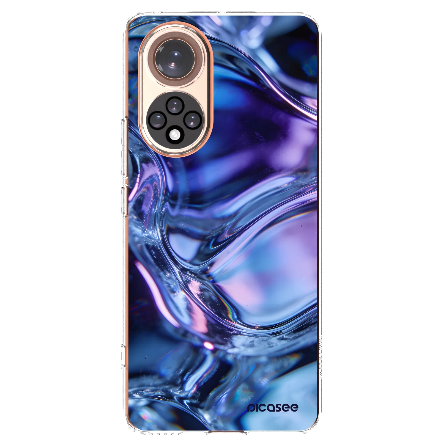 Picasee husă transparentă din silicon pentru Honor 50 5G - Iris liquid