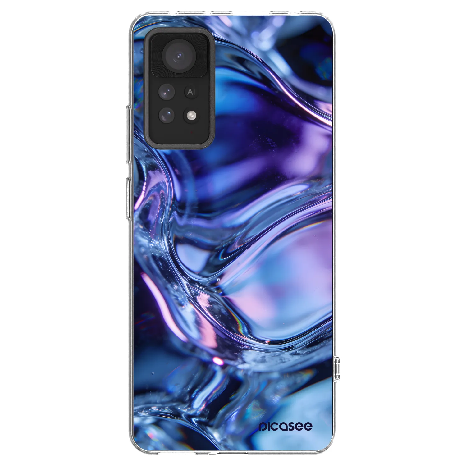 Picasee husă transparentă din silicon pentru Xiaomi Redmi Note 11 Pro 5G - Iris liquid