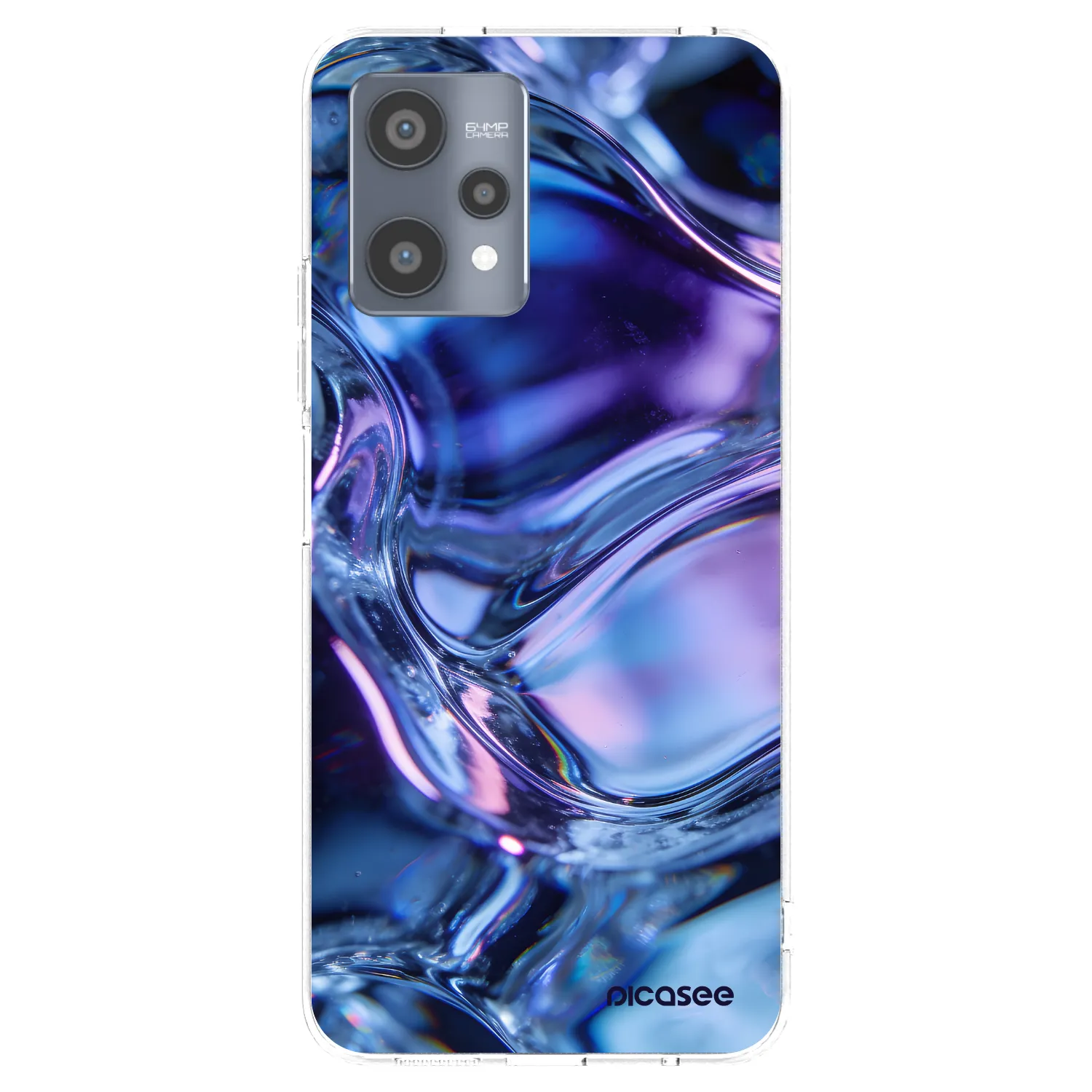 Picasee husă transparentă din silicon pentru Realme 9 Pro 5G - Iris liquid