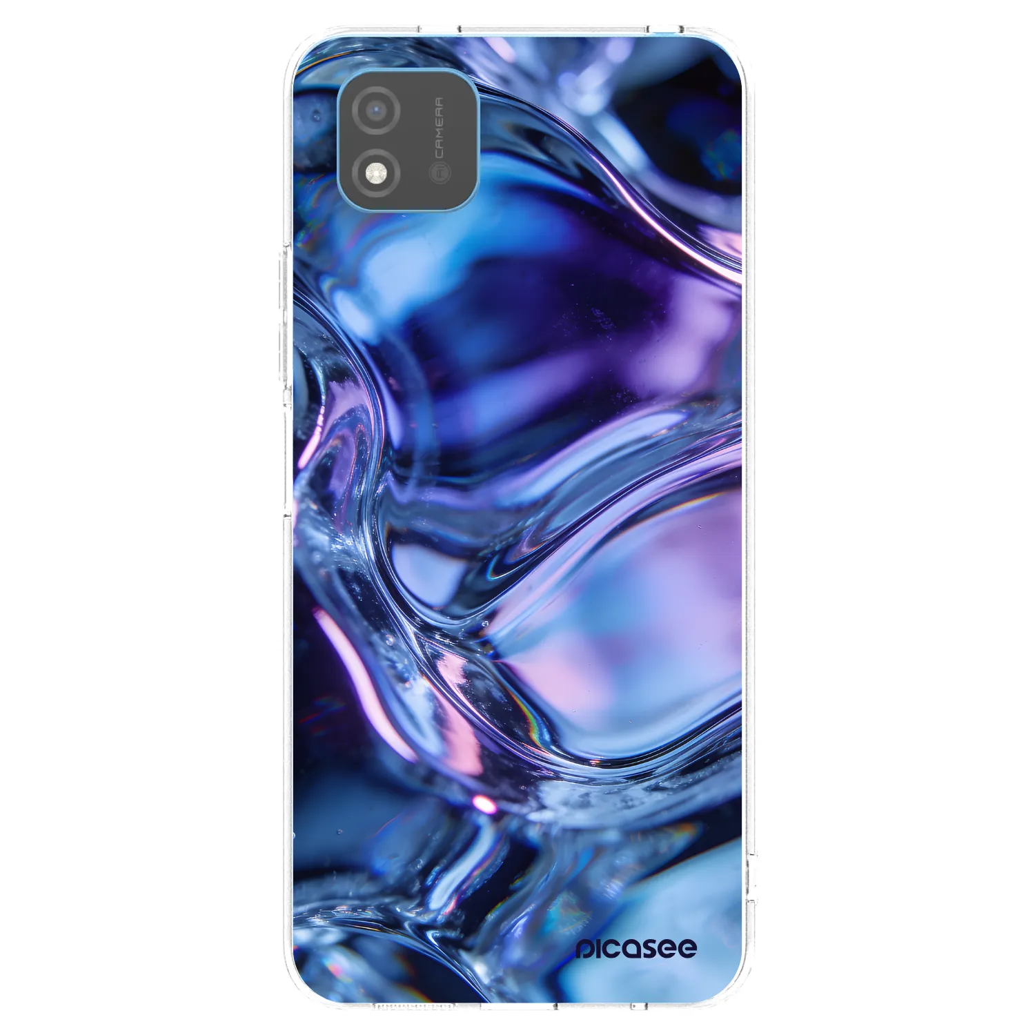 Picasee husă transparentă din silicon pentru Realme C11 (2021) - Iris liquid