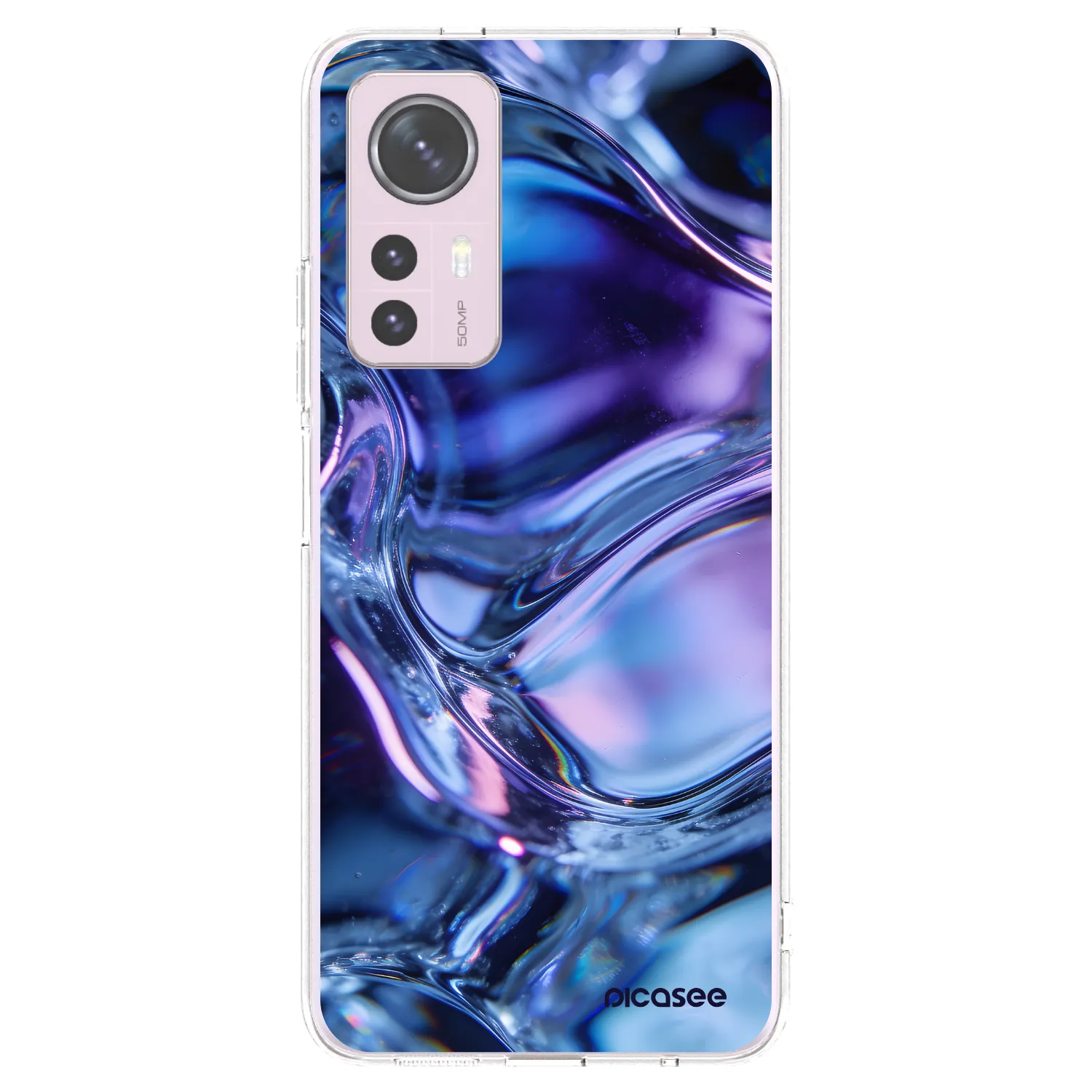 Picasee husă transparentă din silicon pentru Xiaomi 12 - Iris liquid