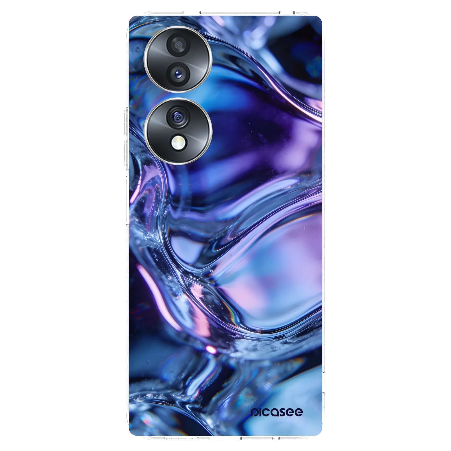 Picasee husă transparentă din silicon pentru Honor 70 - Iris liquid