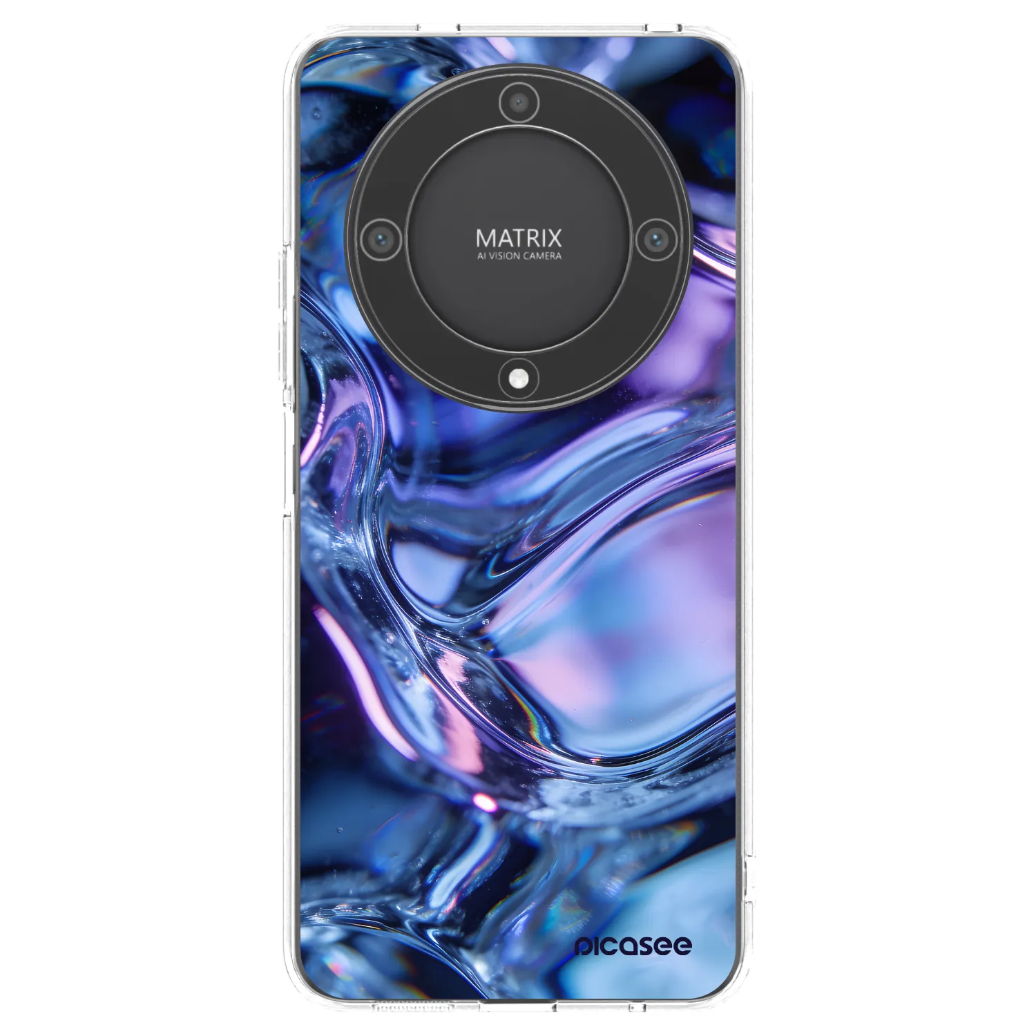 Picasee husă transparentă din silicon pentru Honor Magic5 Lite 5G - Iris liquid