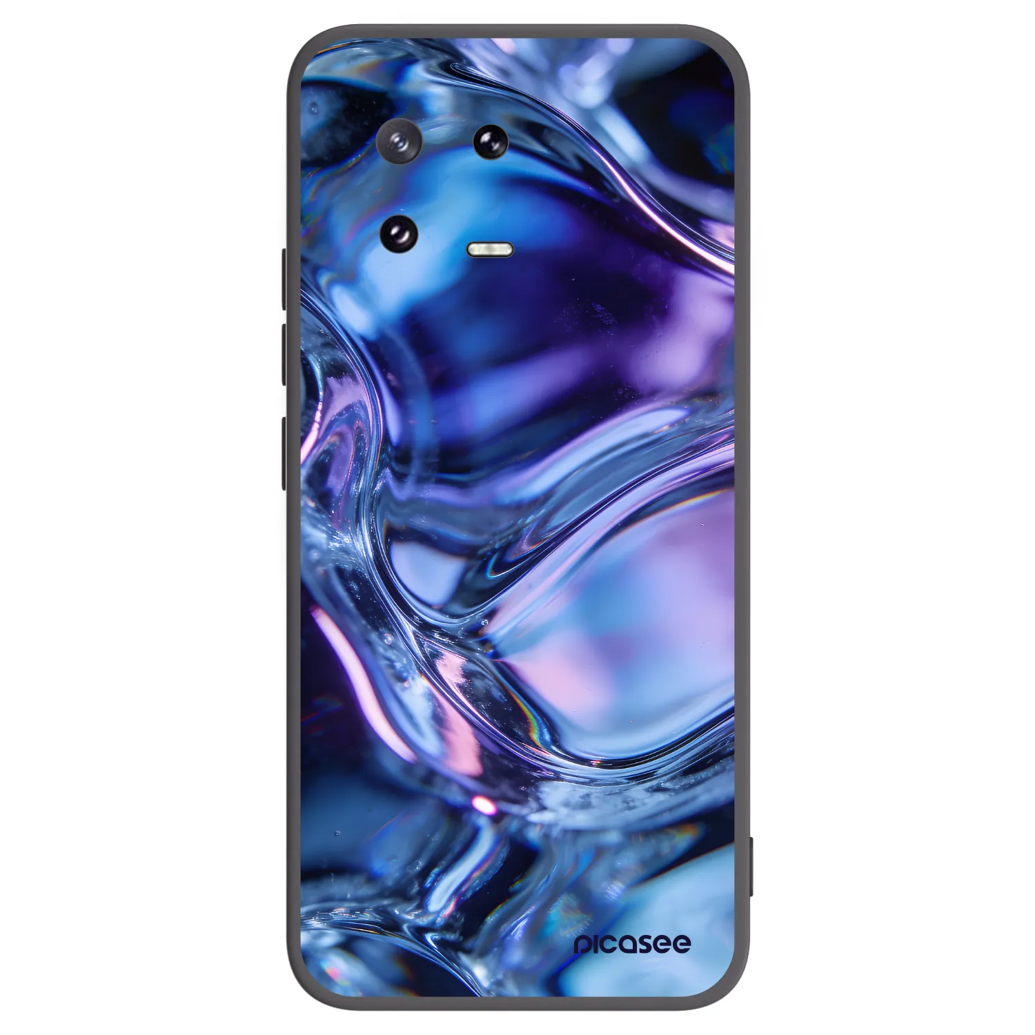 Picasee husă neagră din silicon pentru Xiaomi 13 Pro - Iris liquid