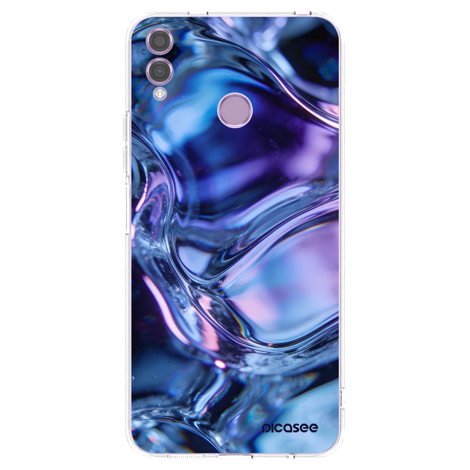 Picasee husă transparentă din silicon pentru Honor 8X - Iris liquid