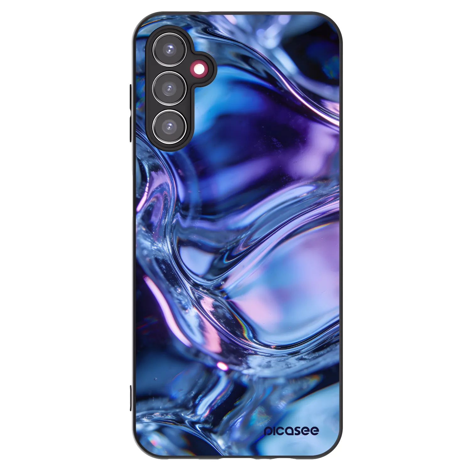 Picasee husă neagră din silicon pentru Samsung Galaxy A14 5G A146P - Iris liquid