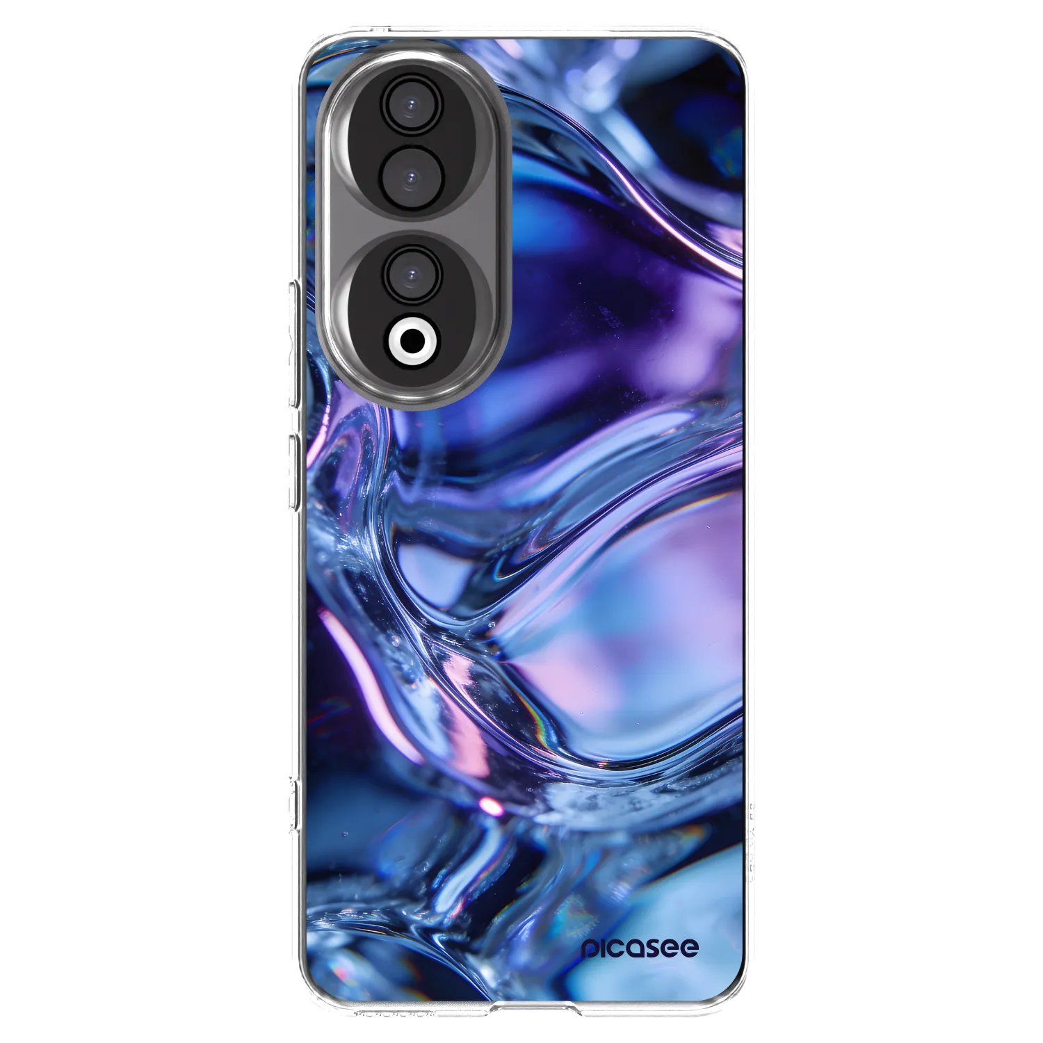 Picasee husă transparentă din silicon pentru Honor 90 5G - Iris liquid