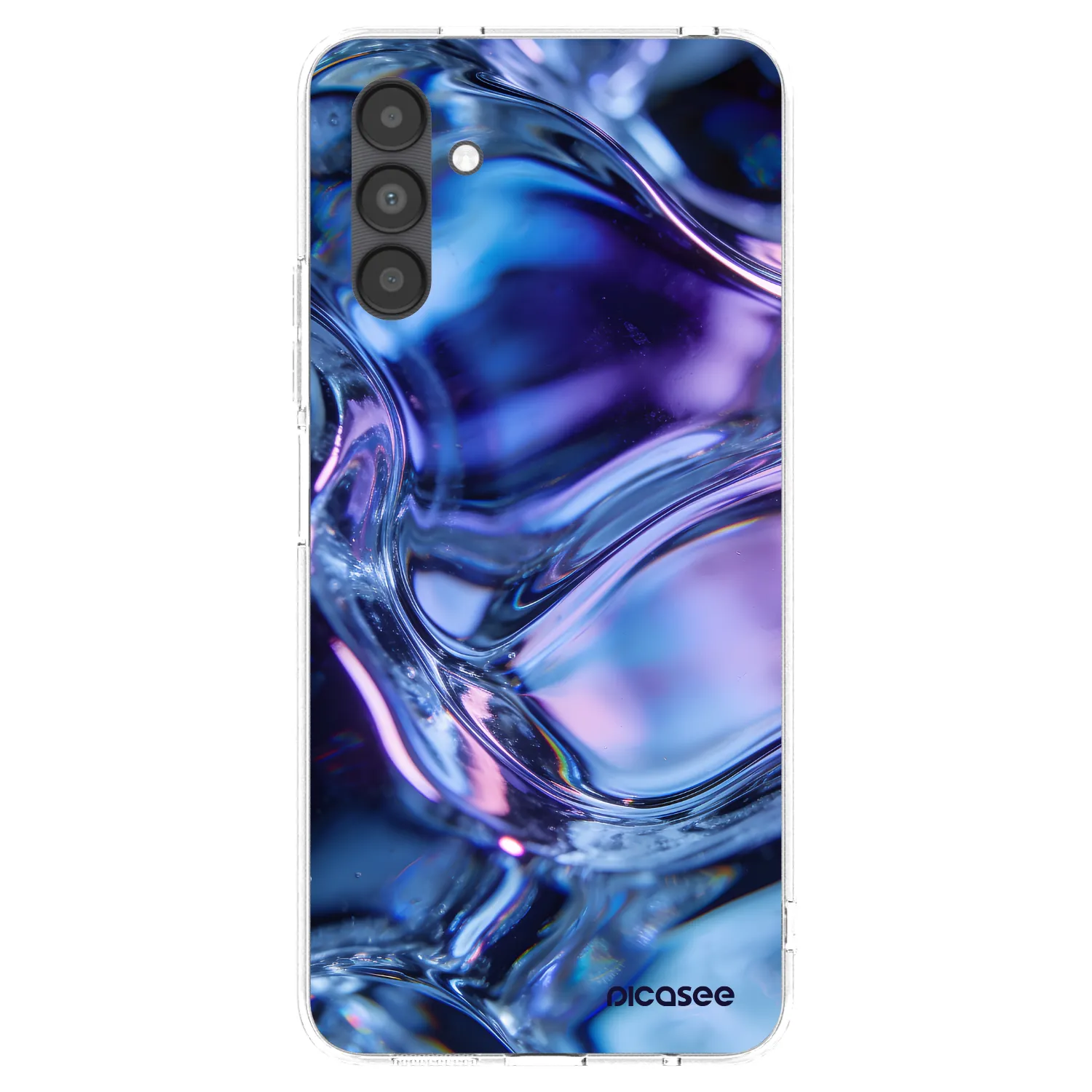 Picasee husă transparentă din silicon pentru Samsung Galaxy A04s A047F - Iris liquid