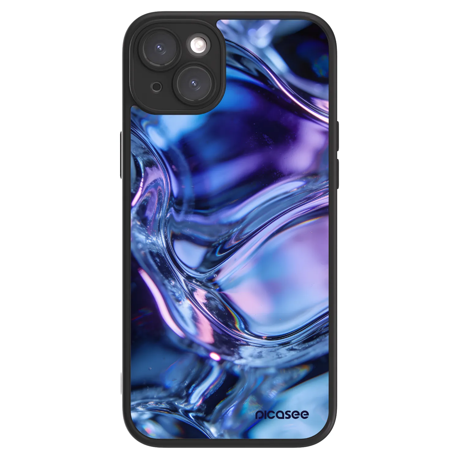 Picasee ULTIMATE CASE MagSafe pentru Apple iPhone 15 Plus - Iris liquid
