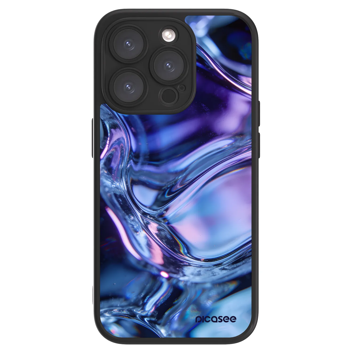 Picasee ULTIMATE CASE MagSafe pentru Apple iPhone 15 Pro - Iris liquid