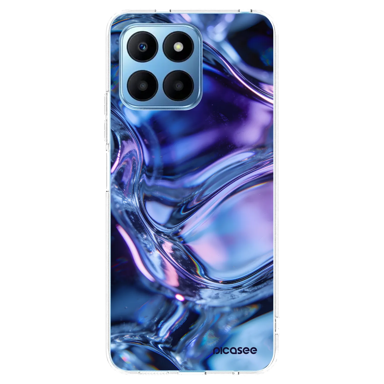 Picasee husă transparentă din silicon pentru Honor 70 Lite - Iris liquid