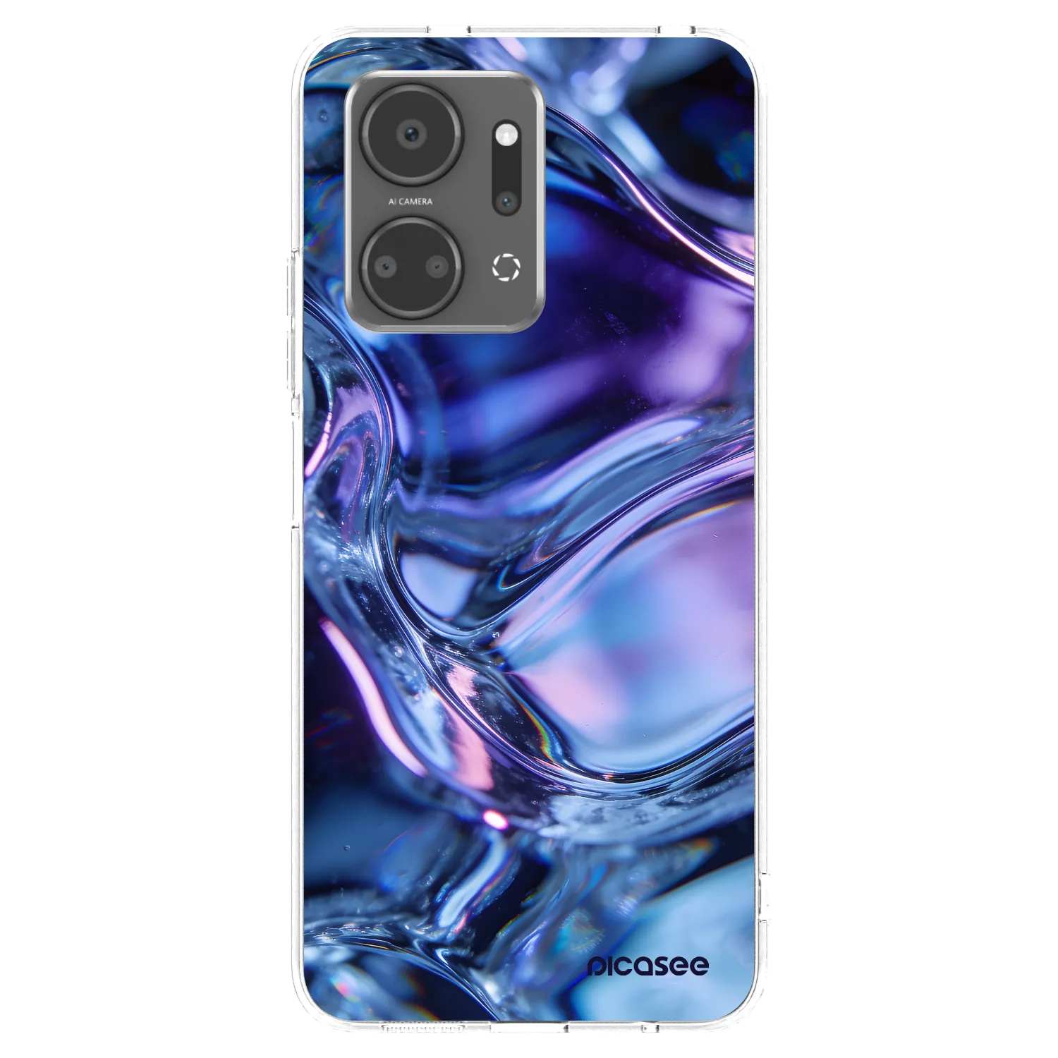 Picasee husă transparentă din silicon pentru Honor X7a - Iris liquid