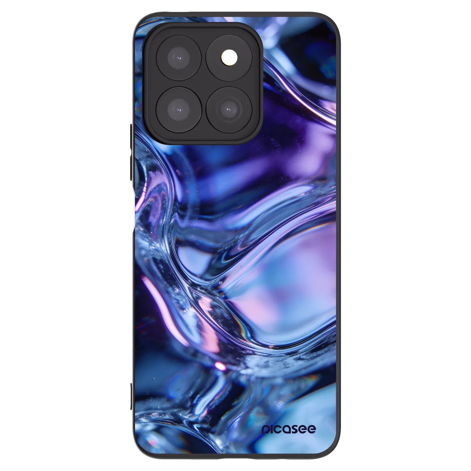 Picasee husă neagră din silicon pentru Honor X8b - Iris liquid