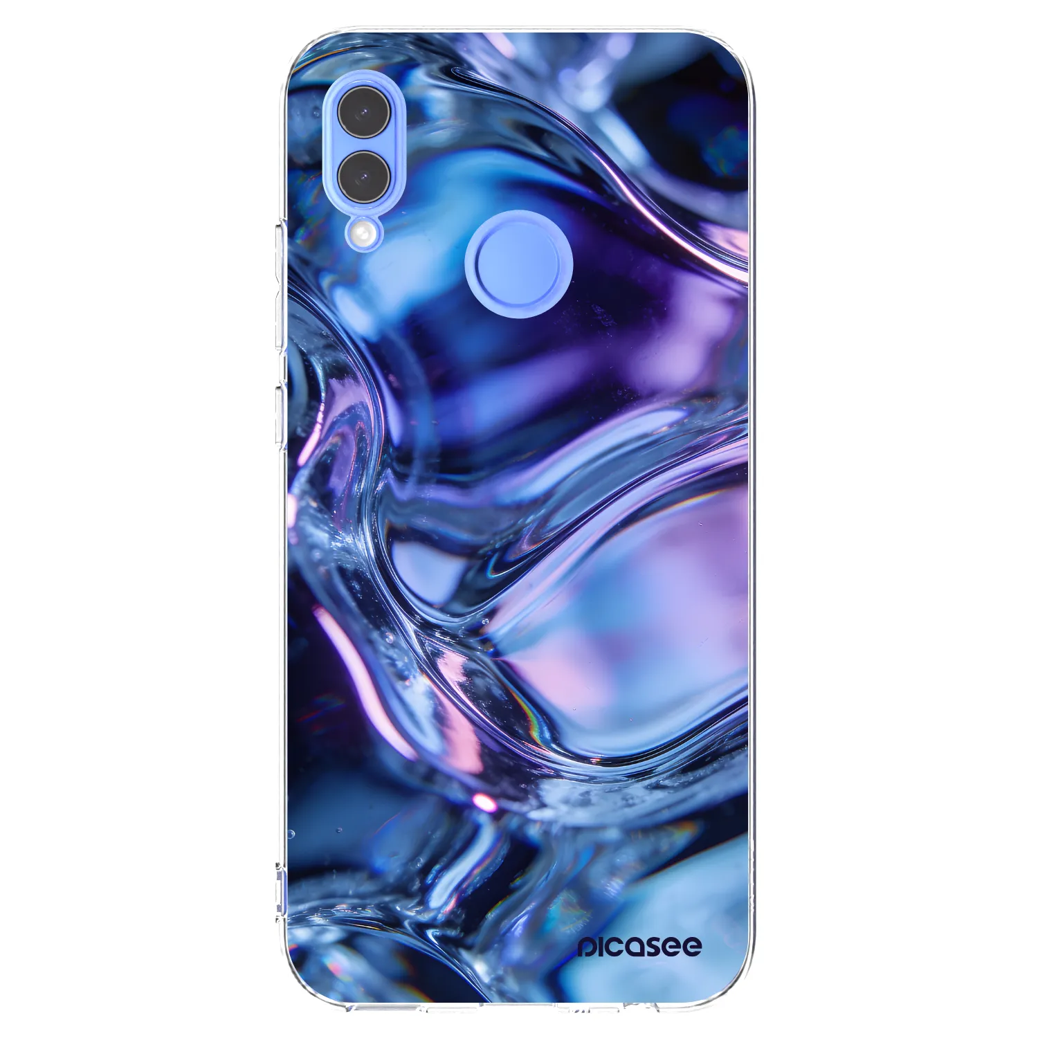 Picasee husă transparentă din silicon pentru Honor 10 Lite - Iris liquid
