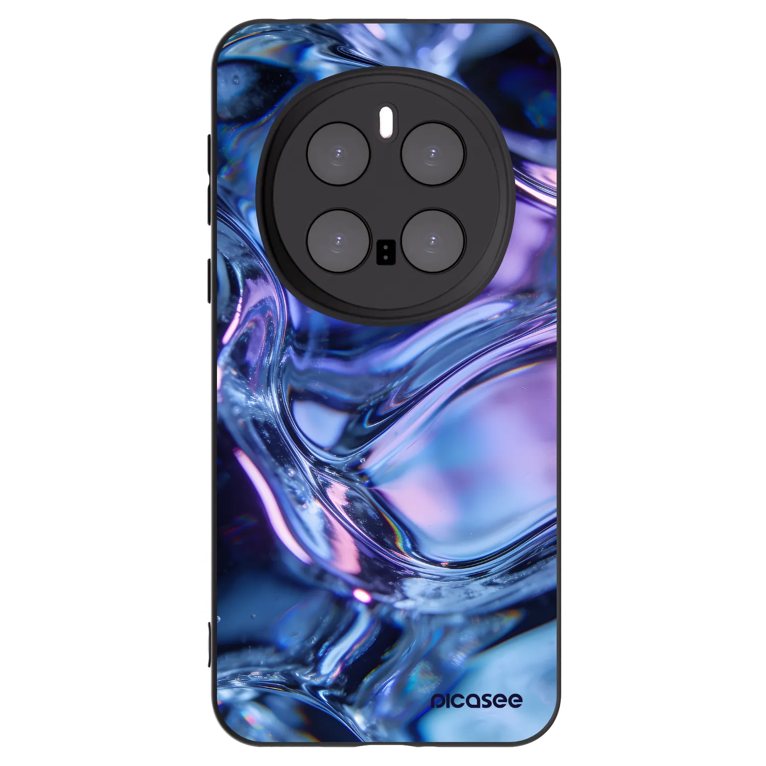 Picasee husă neagră din silicon pentru Honor Magic7 Pro 5G - Iris liquid