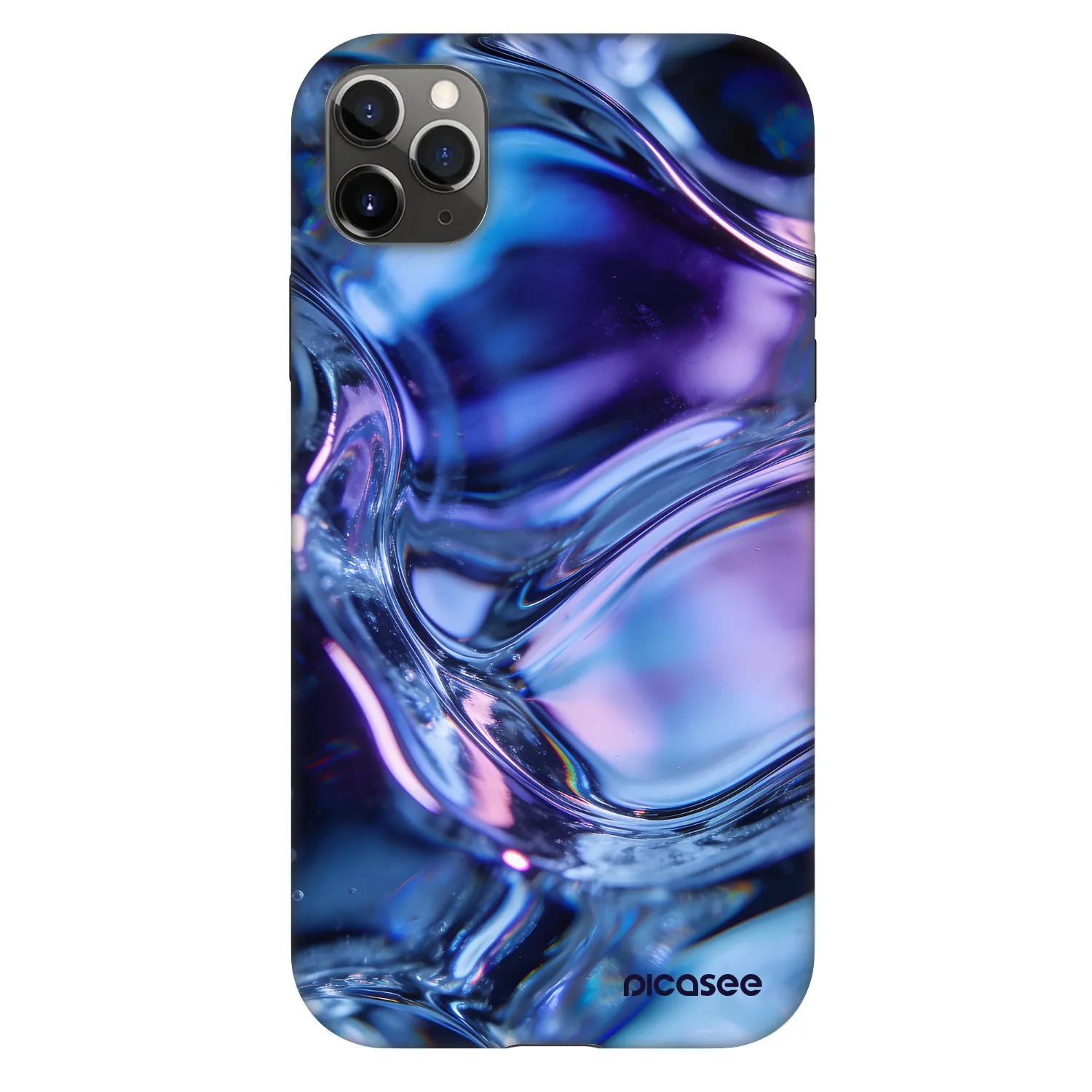 Picasee Fashion Case pentru Apple iPhone 11 Pro Max - Iris liquid