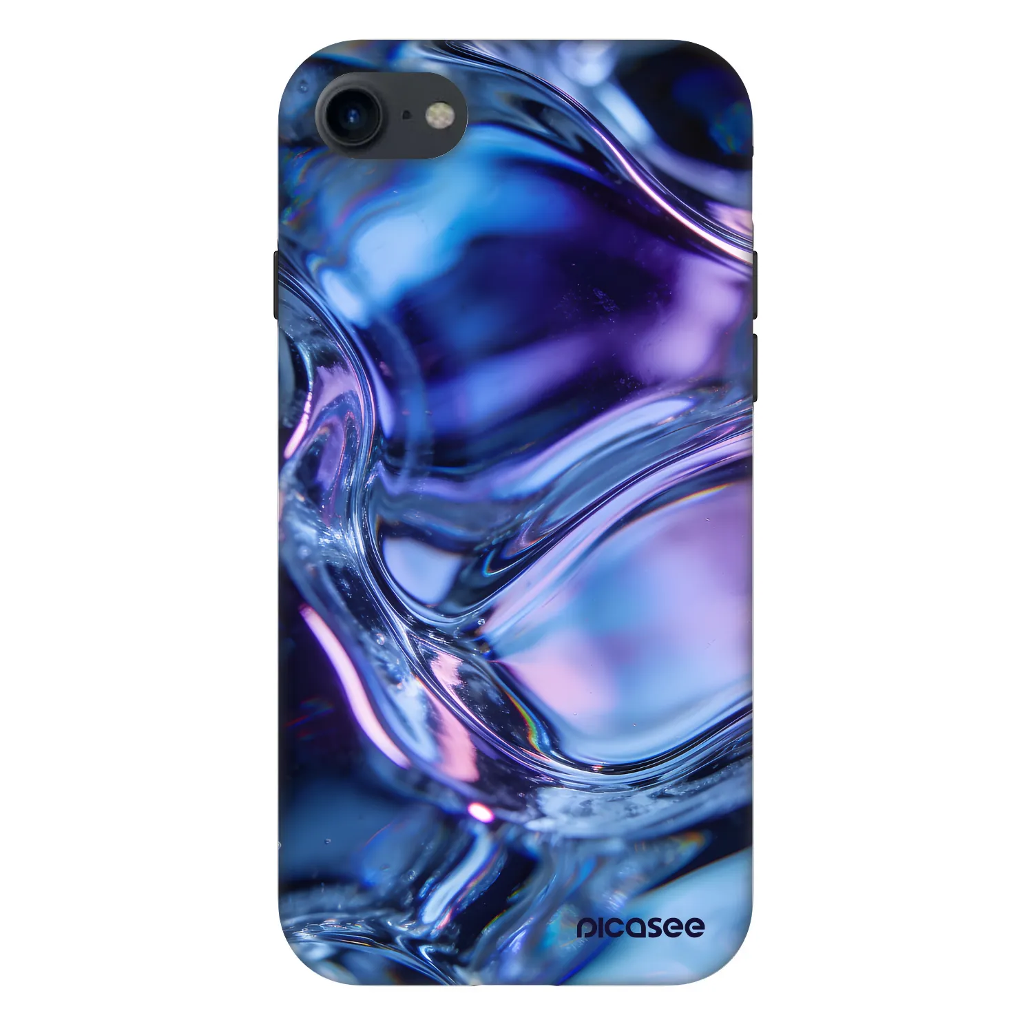 Picasee Fashion Case pentru Apple iPhone SE 2020 - Iris liquid