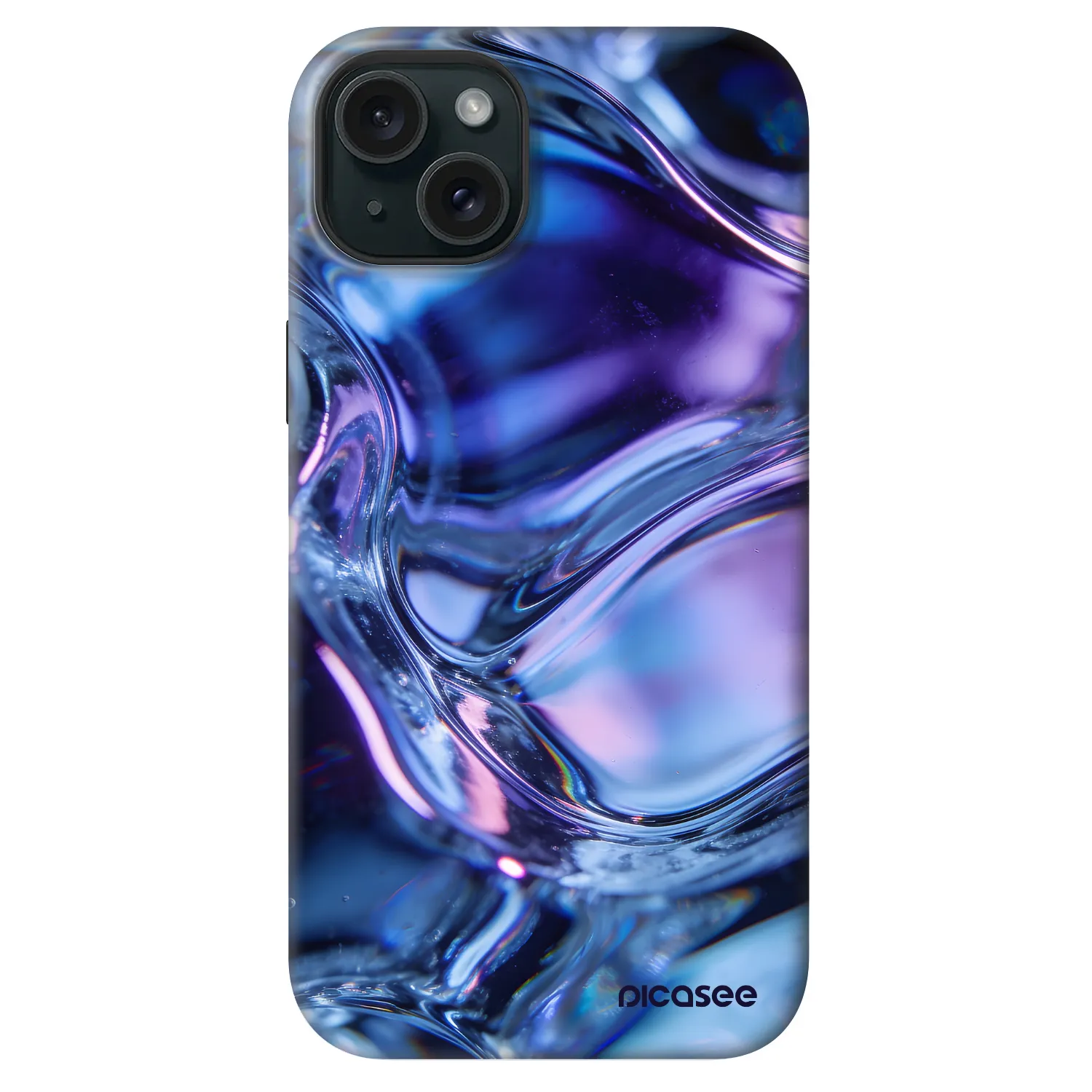 Picasee Fashion Case MagSafe pentru Apple iPhone 14 Plus - Iris liquid