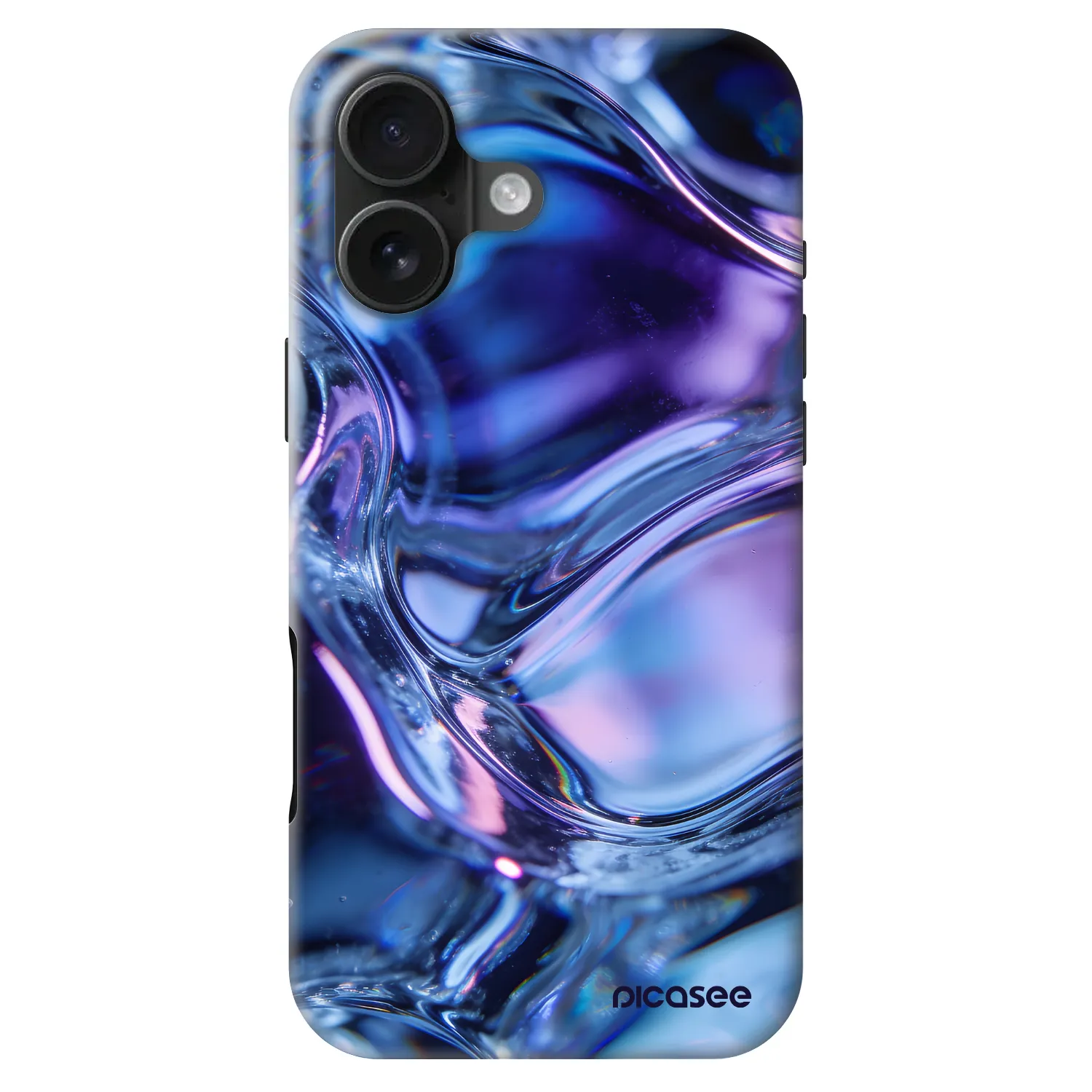 Picasee Fashion Case MagSafe pentru Apple iPhone 16 - Iris liquid
