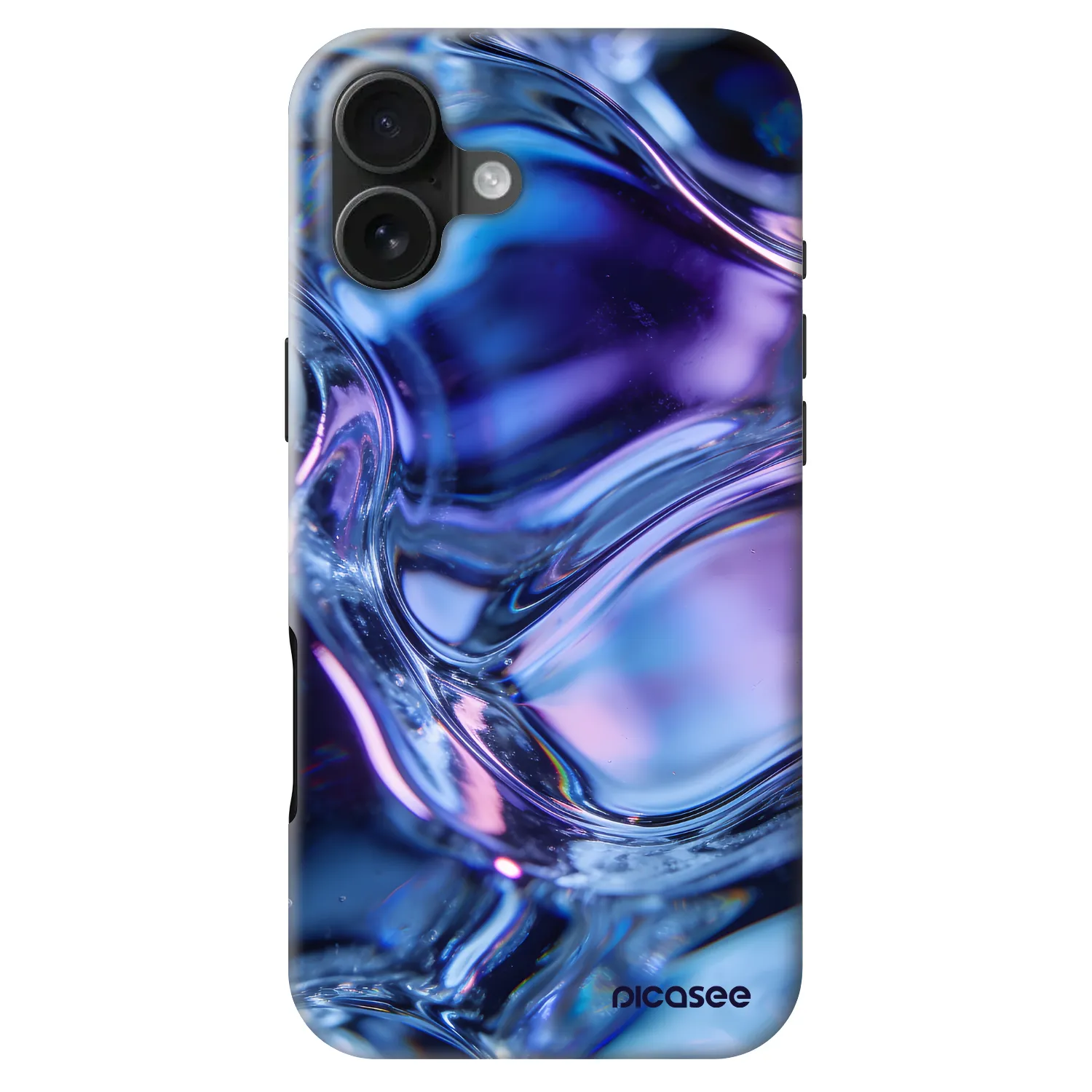 Picasee Fashion Case MagSafe pentru Apple iPhone 16 Plus - Iris liquid