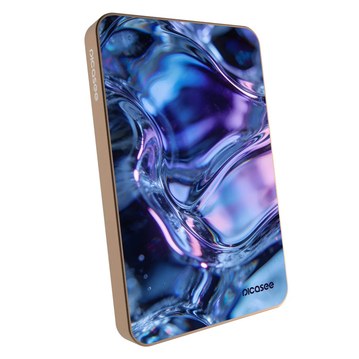 Picasee Powerbank cu MagSafe 5 000 mAh De aur - Iris liquid