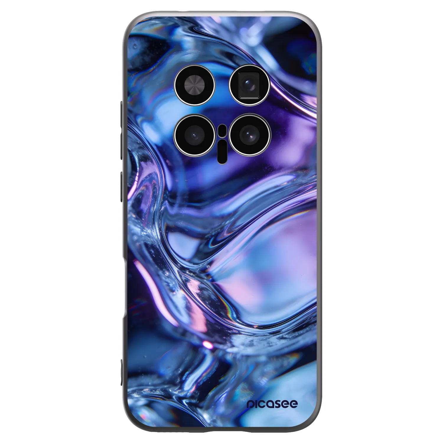 Picasee husă neagră din silicon pentru Honor Magic8 Pro 5G - Iris liquid