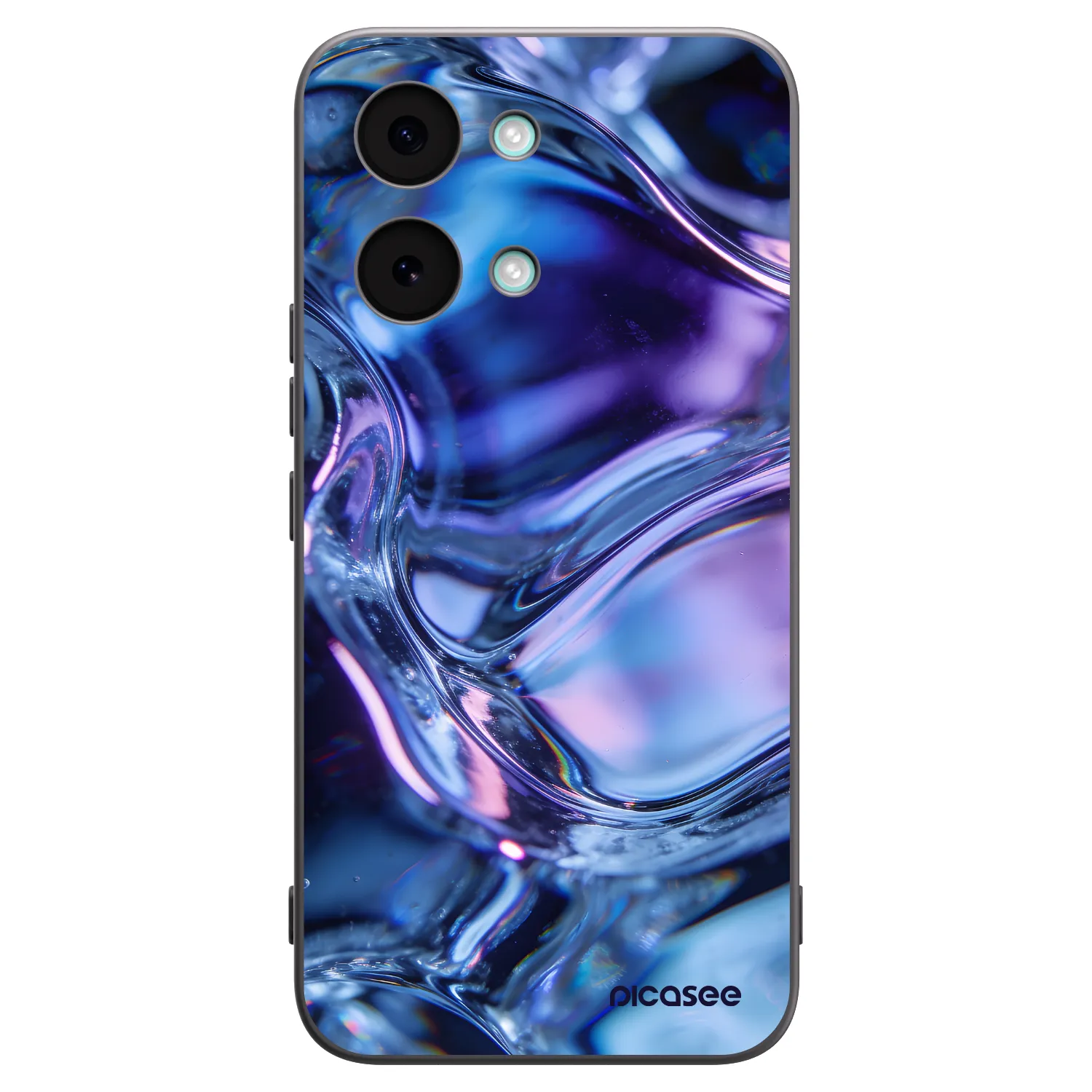 Picasee husă neagră din silicon pentru Xiaomi Poco X8 Pro Max - Iris liquid