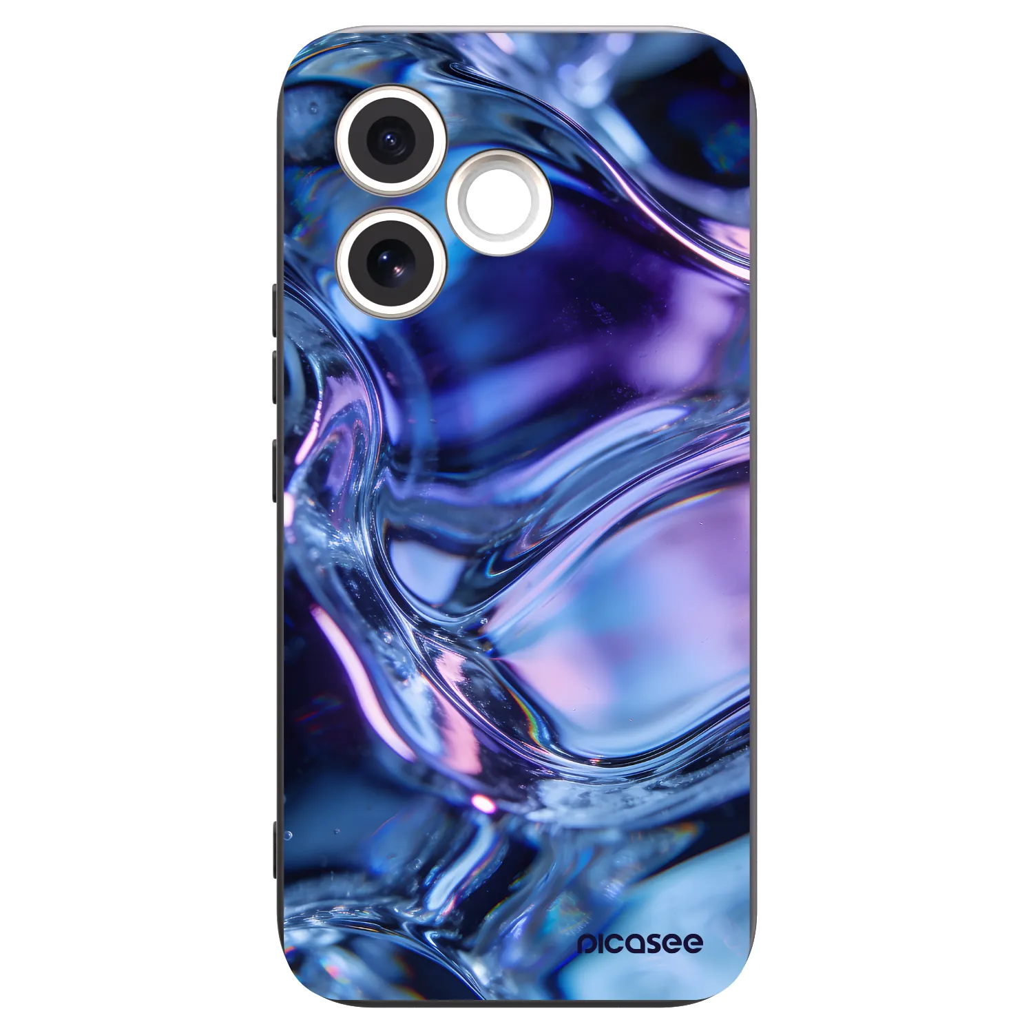 Picasee husă neagră din silicon pentru Honor 600 Lite - Iris liquid