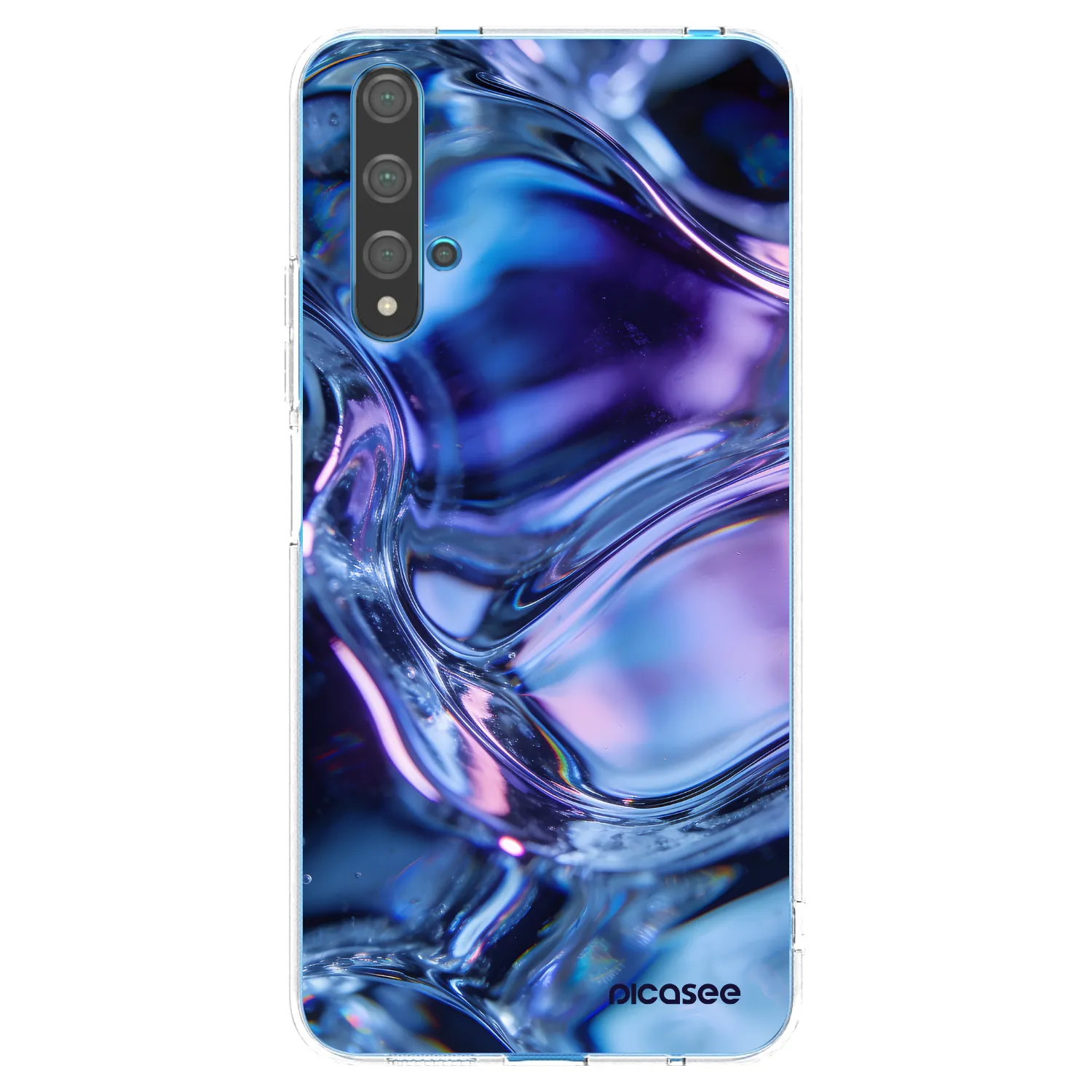 Picasee husă transparentă din silicon pentru Huawei Nova 5T - Iris liquid