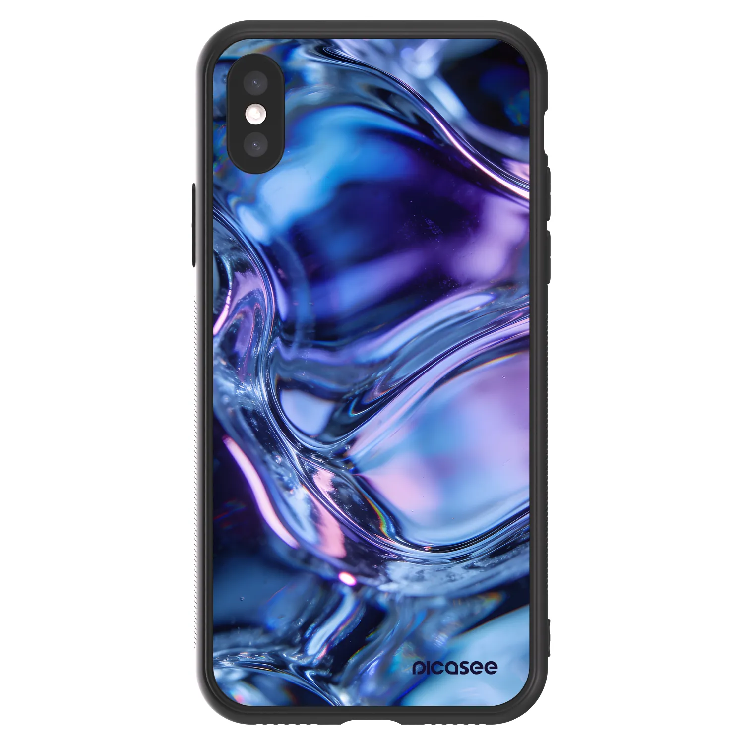 Picasee ULTIMATE CASE pentru Apple iPhone X/XS - Iris liquid