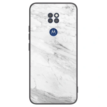 Husă pentru Motorola Moto G9 Play - White marble