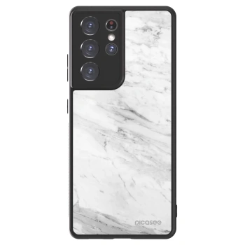 Husă pentru Samsung Galaxy S21 Ultra 5G G998B - White marble