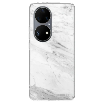 Husă pentru Huawei P50 - White marble