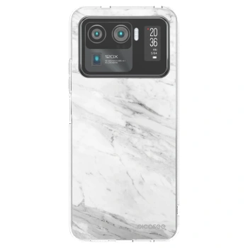 Picasee husă transparentă din silicon pentru Xiaomi Mi 11 Ultra - White marble