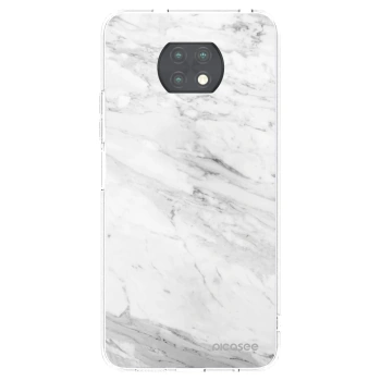 Picasee husă transparentă din silicon pentru Xiaomi Redmi Note 9T - White marble