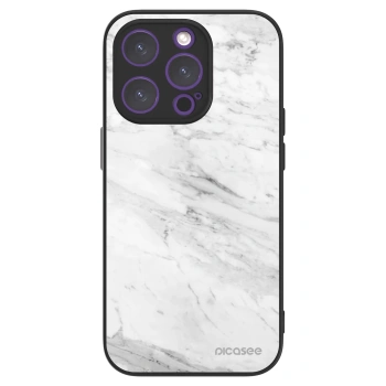 Picasee ULTIMATE CASE pentru Apple iPhone 14 Pro - White marble