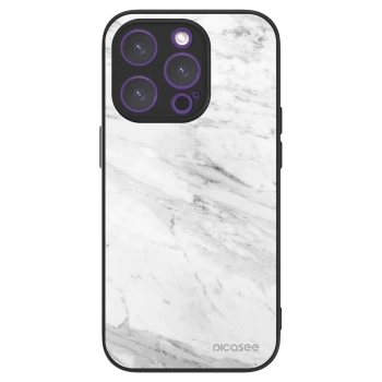 Picasee ULTIMATE CASE MagSafe pentru Apple iPhone 14 Pro - White marble