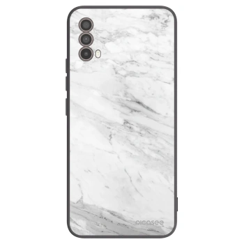 Husă pentru Motorola Moto E40 - White marble