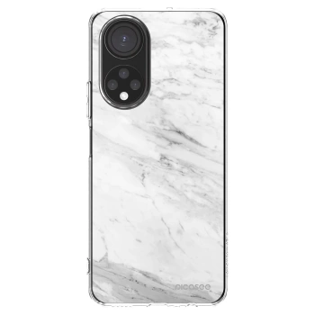 Picasee husă transparentă din silicon pentru Honor X7 - White marble
