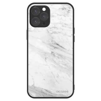 Picasee ULTIMATE CASE MagSafe pentru Apple iPhone 12 Pro Max - White marble