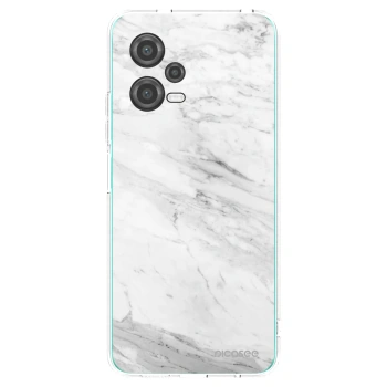Picasee husă transparentă din silicon pentru Xiaomi Poco X5 - White marble