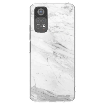 Picasee husă transparentă din silicon pentru Xiaomi Redmi Note 11S 5G - White marble