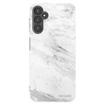 Picasee husă transparentă din silicon pentru Samsung Galaxy A14 4G A145R - White marble