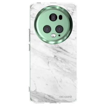 Picasee husă transparentă din silicon pentru Honor Magic5 Pro - White marble