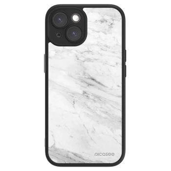 Husă pentru Apple iPhone 15 - White marble